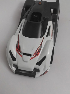 Assembly car like new with steering wheel system
