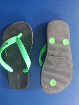 Children's flip-flops used, size 25/26