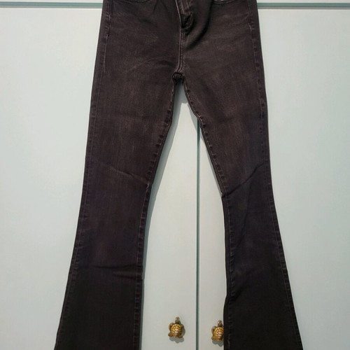 Zara black flare jeans like new