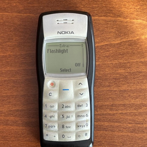 Nokia 1100 used mobile phone with original charger