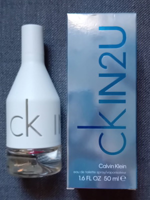 Ck IN2U empty packaging with box used