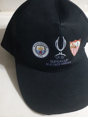 Καπέλο συλλεκτικό μαύρο από τον αγώνα Supercup 2023 στο Καραϊσκάκη