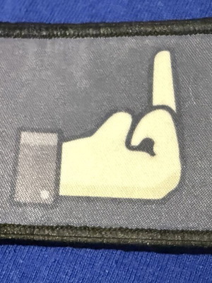 Velcro patch like new