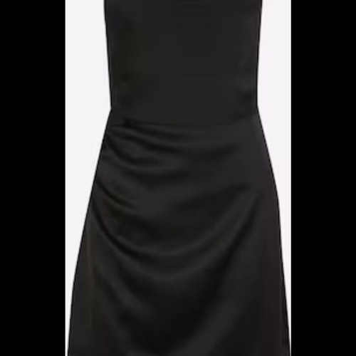 Yas petite dress with straps like new, black, size M