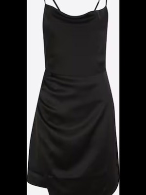Yas petite dress with straps like new, black, size M