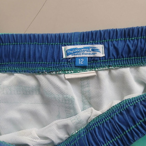 Swimwear turquoise size 152 cm like new for 12 years old boys