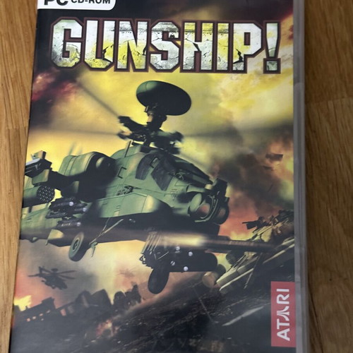 Gunship! PC game used, action simulation shooter