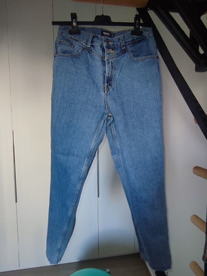 Pull & Bear high-waist jeans like new, size M 38 10, blue