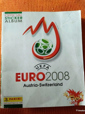 Panini Euro 2008 άλμπουμ αυτοκόλλητων μεταχειρισμένο, 413 από 530 αυτοκόλλητα
