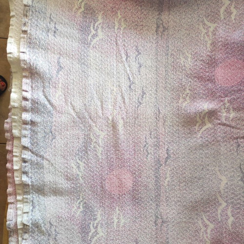 Two pique bedspreads for double bed, 200x177 cm, printed