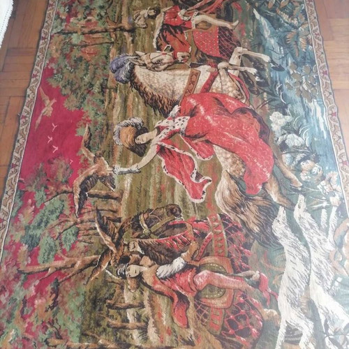 Vintage French Style Gobelin Tapestry Wall Hanging like new