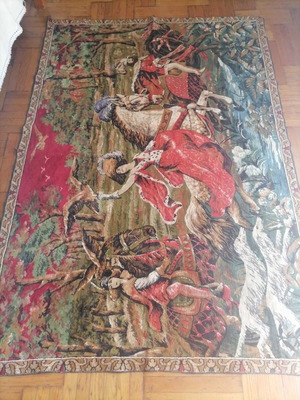 Vintage French Style Gobelin Tapestry Wall Hanging like new
