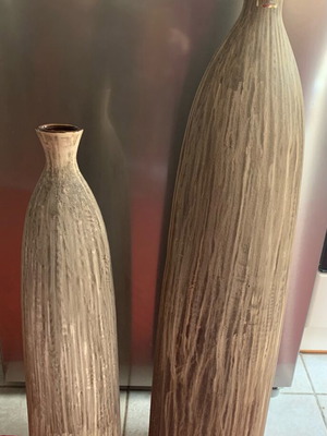 Ceramic floor vases like new