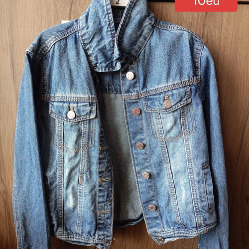 Girls denim jacket, size 10 years