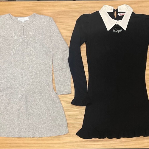 Girls' dresses for 8 years old like new, set of 3 pieces