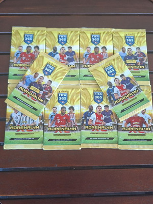 Panini Fifa 365 2021 booster packs new, pack of 10