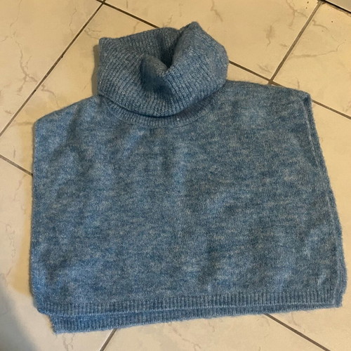 Fransa neck warmer new, blue color