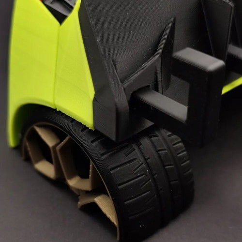 Lamborghini Inspired Rear Diffuser Key Holder new, 3D printed car decor