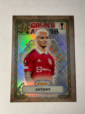 Antony Merlin's Masters 2022-23 Topps Merlin Heritage UEFA Club Competitions card like new