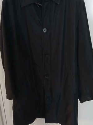 Leather jacket used, size L, brown