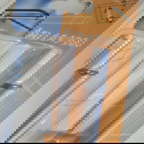 Βάσεις ραφιού Atlas 200 νέες, μεταλλικές δύο τεμάχια