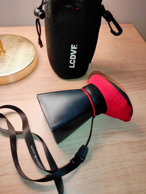 LCDVF Optical Viewfinder like new