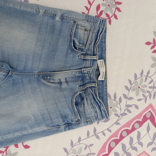 Stradivarius Slim Skinny Jeans Light Blue Size 36 Like New