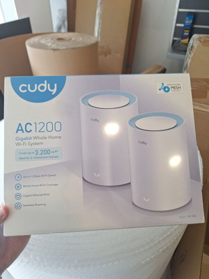 Cudy AC1200 Gigabit Whole Home Mesh Wi-Fi System M1300 2 Pack new