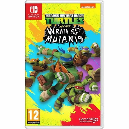 Teenage Mutant Ninja Turtles Wrath of the Mutants Nintendo Switch new