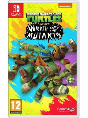 Teenage Mutant Ninja Turtles Wrath of the Mutants Nintendo Switch new