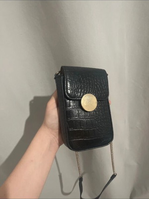 Black crossbody bag used
