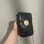 Black crossbody bag used