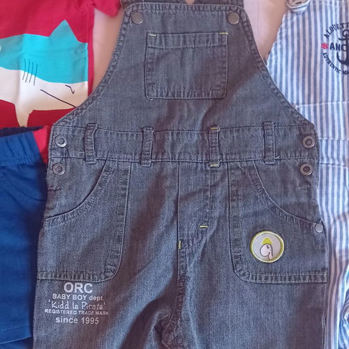 Clothing set for boy size 12 months, pack of 6, like new