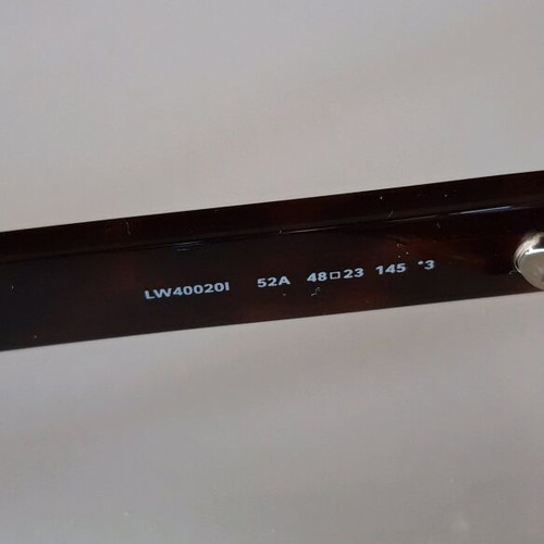 Loewe sunglasses like new, unisex with case