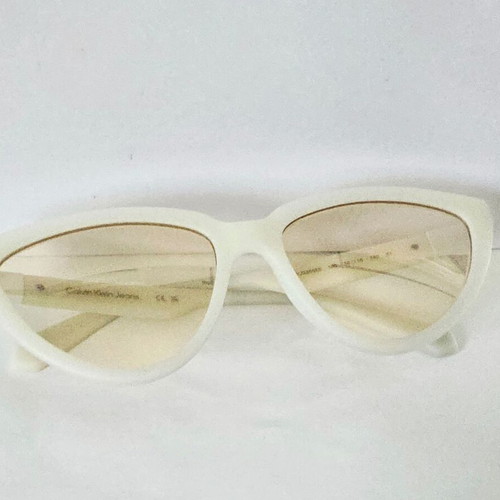 Calvin Klein White Sunglasses new