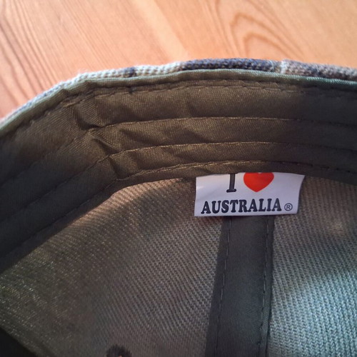 Australia baseball hat authentic souvenir new, size 53, green