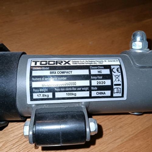 BRX Compact Toorx exercise bike like new, foldable fitness bike