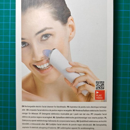 InnovaGoods PureVac electric facial cleanser new for blackheads