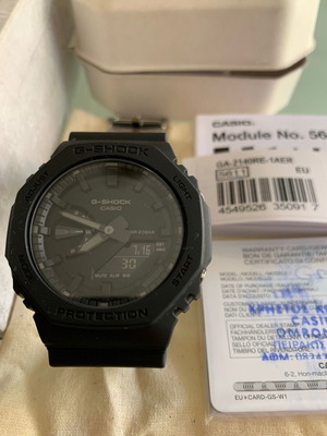 Casio G-SHOCK GA-2140RE-1AER Black Series 40th Anniversary Limited Edition new