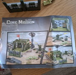Military building blocks like new, LEGO without original box