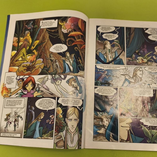 W.i.t.c.h. 6 comic book used, Greek edition