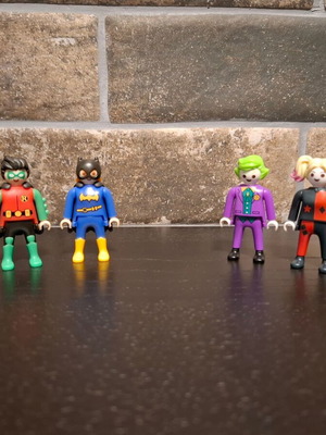 Batman vs Villains DC Playmobil Kinder Surprise καινούργιο σετ