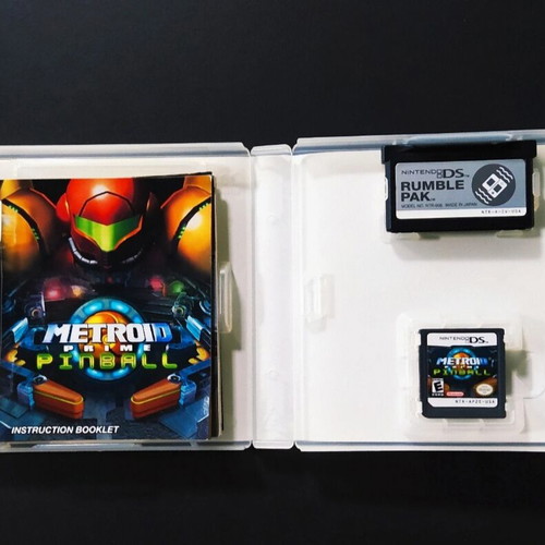 Metroid Prime Pinball Nintendo DS like new with rumble pack