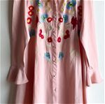 ASOS swing μίνι ροζ φόρεμα Small- Medium