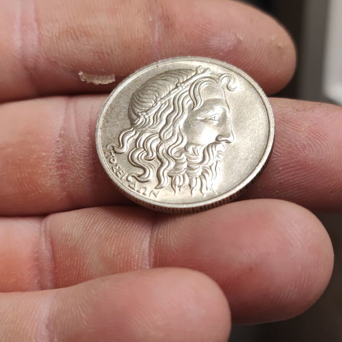 20 Drachmae 1930 Poseidon silver coin like new
