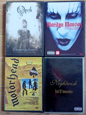 Колекция metal DVD като нови