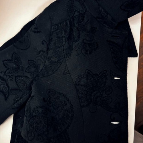 Desigual coat N38 like new, black, slim fit