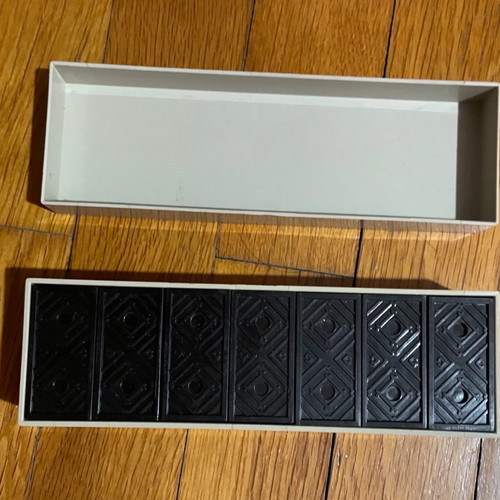 Russian domino game used, antique over 30 years old