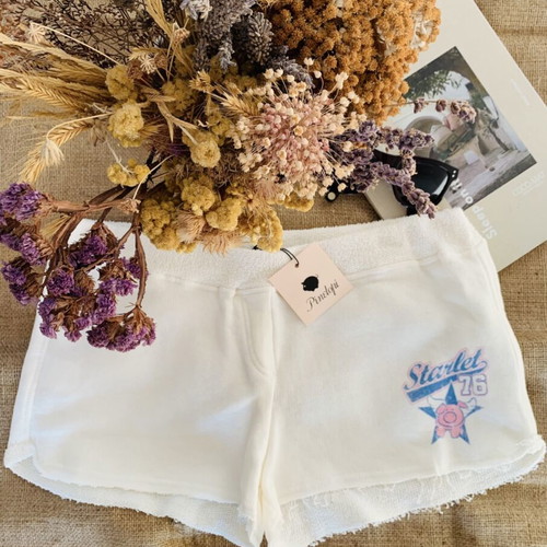 Pinelopi sweatshirt shorts new, ecru color