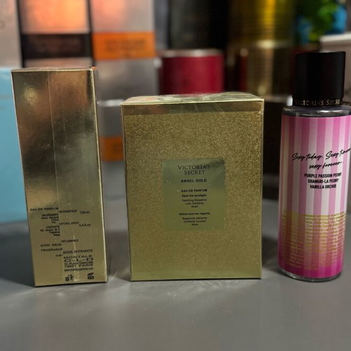 Golden Glow perfume gift set new, Victoria’s Secret and Montale